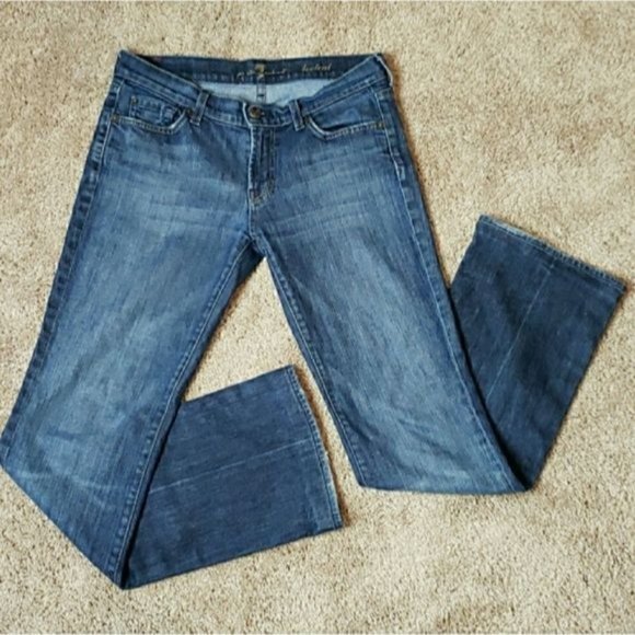7 for all Mankind | Medallion pocket bootcut jeans size 29 - Picture 4 of 9